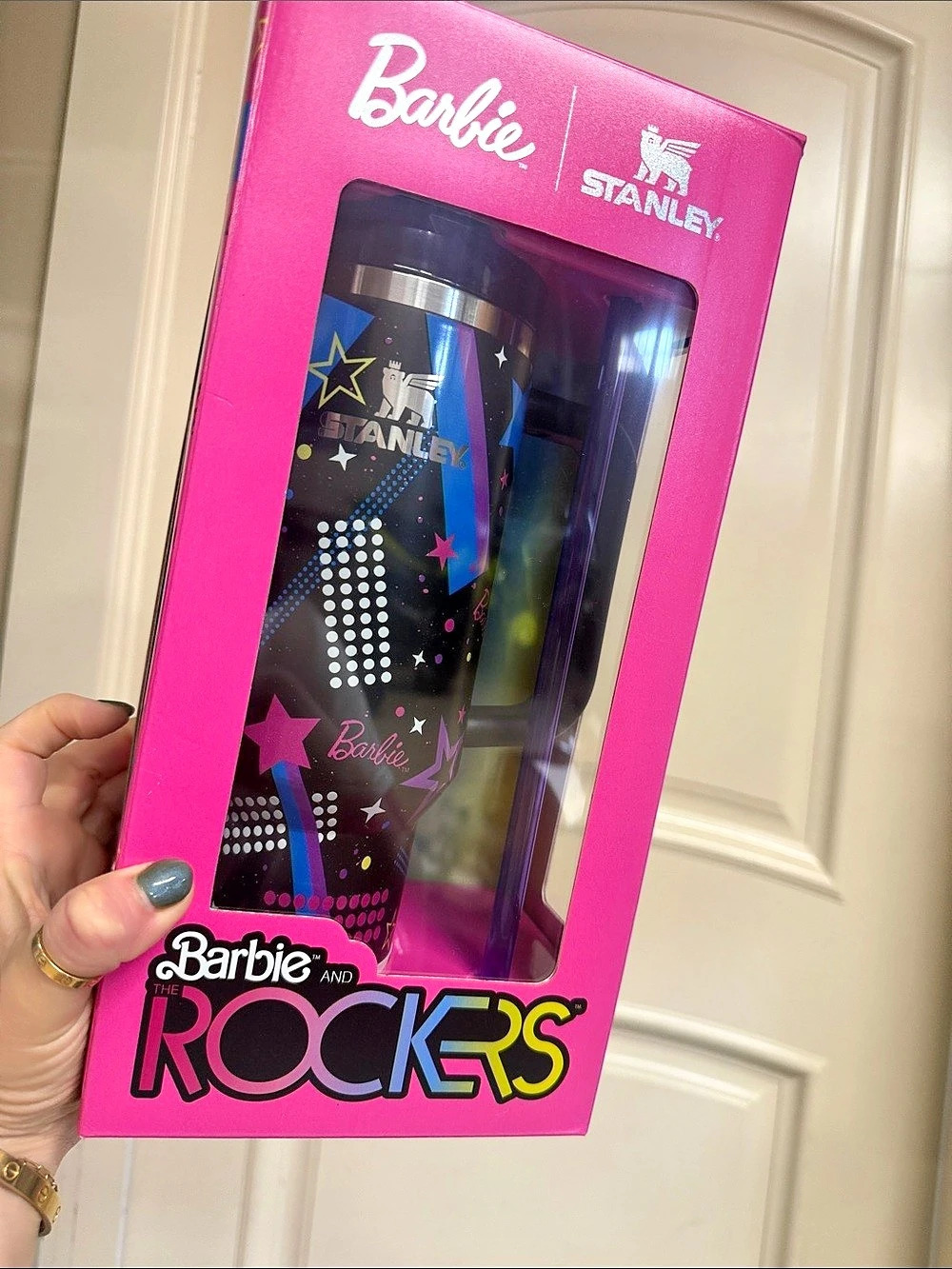 Barbie and the Rockers Stanley 1913 Quencher Pink & Black NWT